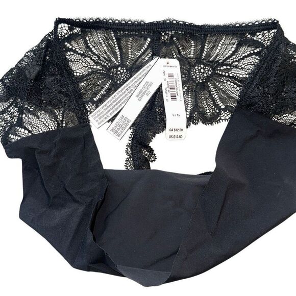 Victoria’s Secret Pink 2021 Sz L NWT lace string thong panties - Picture 6 of 6